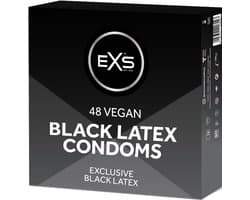 EXS Black Latex 48 condooms