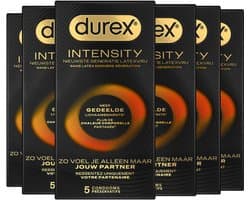 Durex Condooms Intensity 5st - 6 Stuks - Voordeelverpakking