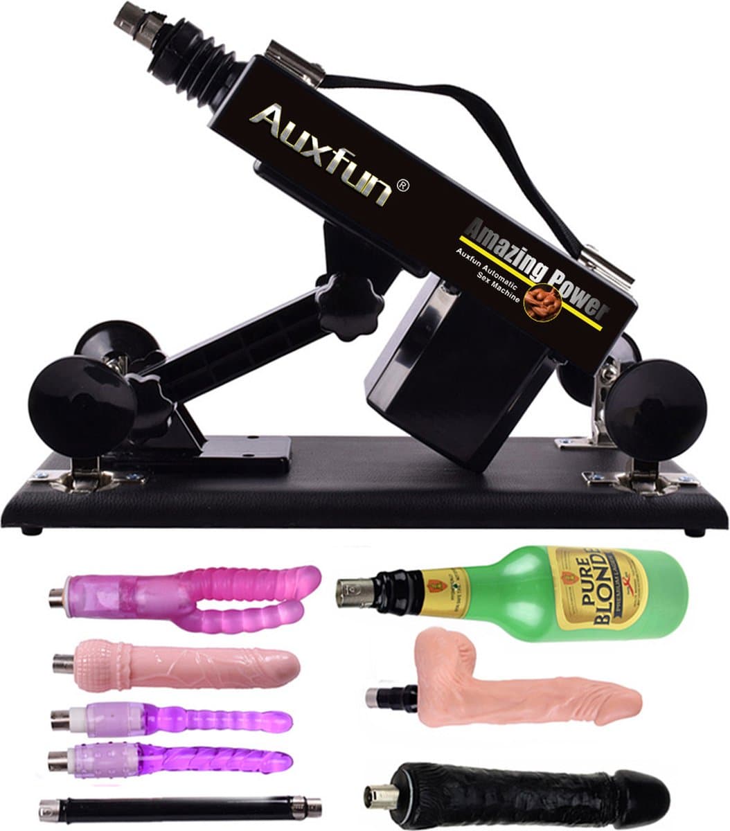 Pakket Donald Auxfun Basic Seksmachine Met dildo en vele extra's — afbeelding 1