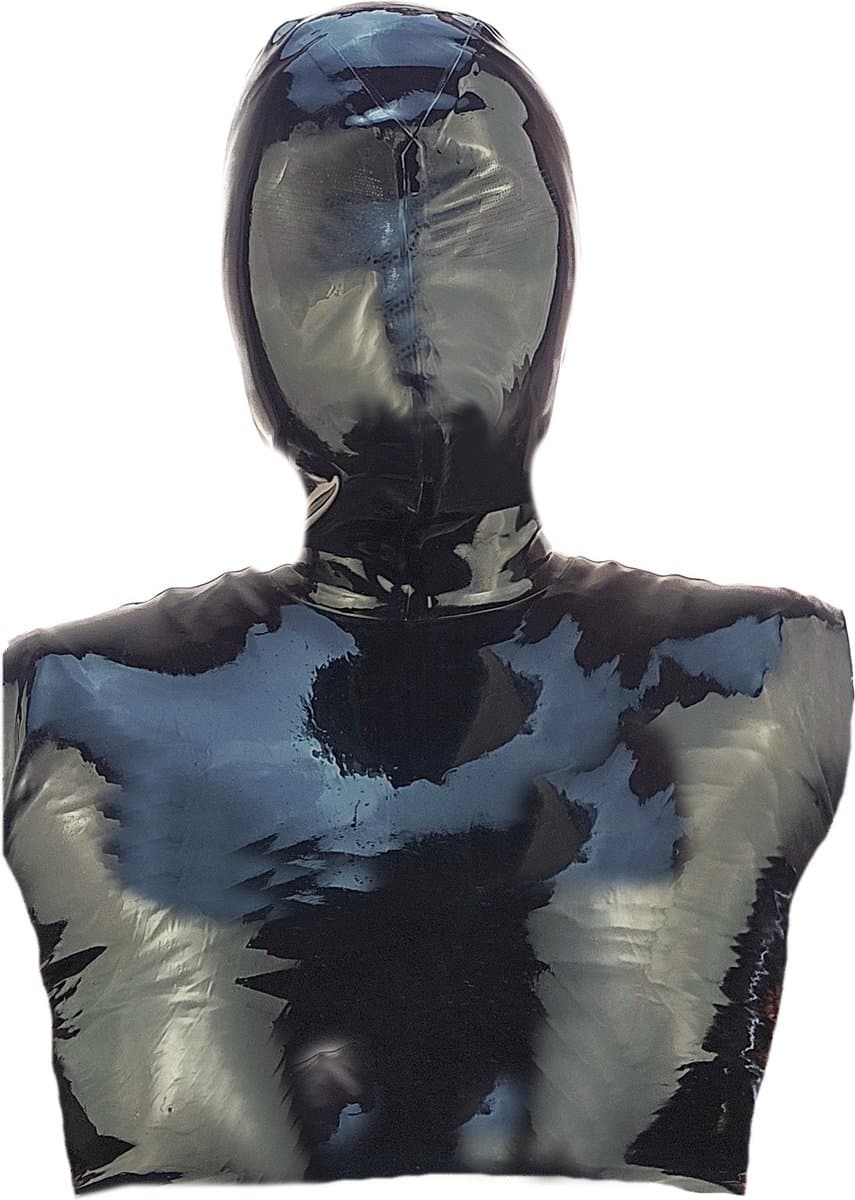 BNDGx® -100% Latex Masker pak - Anoniem man Erotiek - Extreme BDSM Rollenspel kleding sm fetish — afbeelding 1