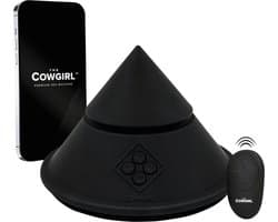 THE COWGIRL CONE - Seksmachine voor Perineum, Clitoris, Anus en Vagina Stimulatie - Met Interactieve Webcamfunctie - Bediening via Smartphone-app via Bluetooth vanal Elke Plaats