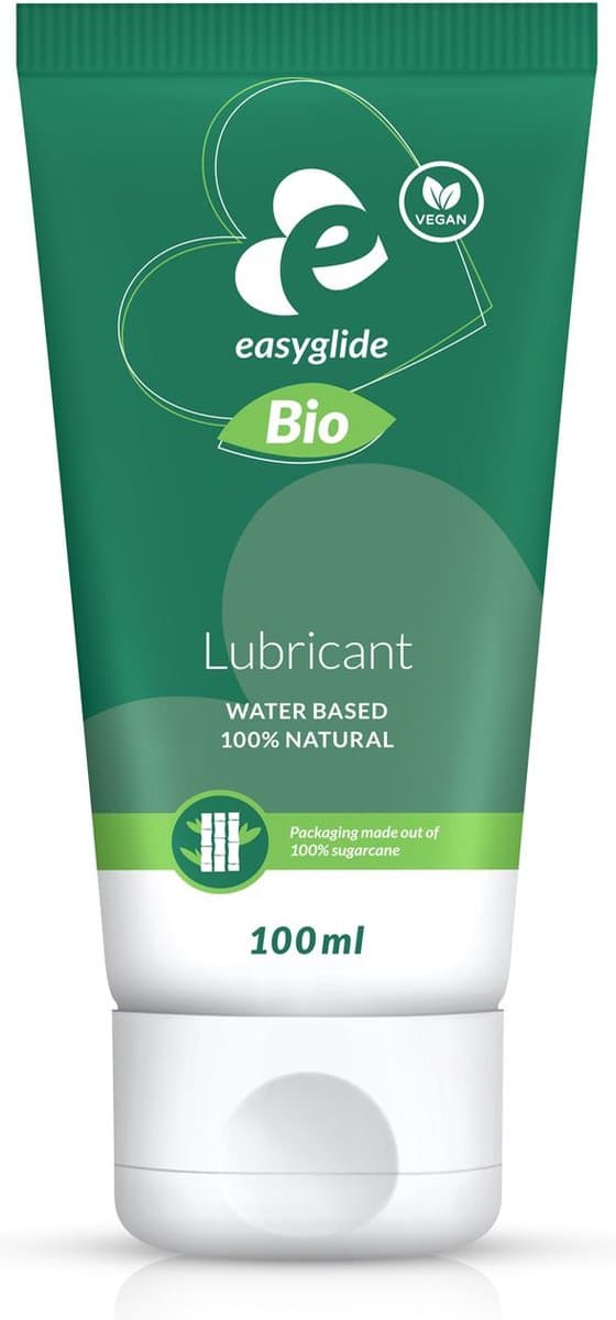 EasyGlide - Bio & Natural Glijmiddel op Waterbasis - Geurvrij - 100 ml — afbeelding 1