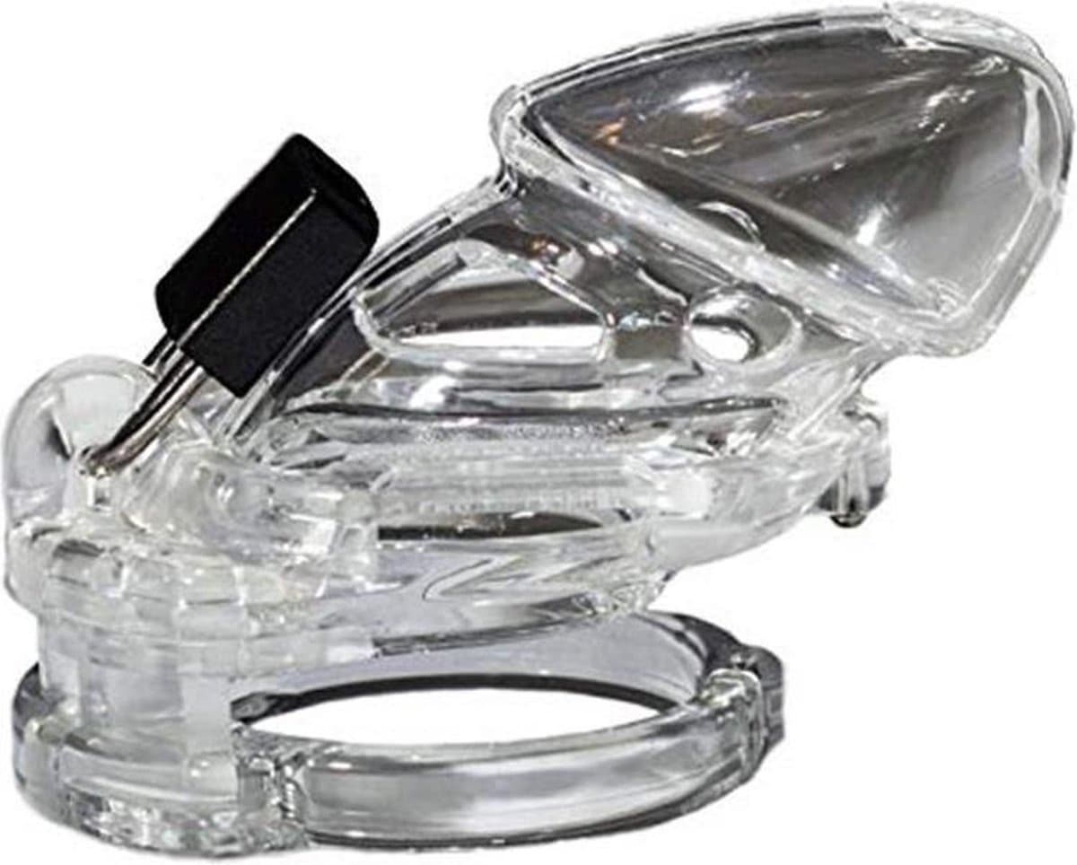 The Vice - Kuisheidskooi - Peniskooi - Chastity Cage - Transparant - Verkrijgbaar in maten Mini Standaard en Plus Standaard — afbeelding 1