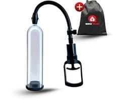 Quick Relief Penispomp™ - Penis Pomp Met Grippomp – Penispompen Penisvergroter – Penis Pomp Erectie Vergroter – Vacuumpomp Erectiepomp Masturbator
