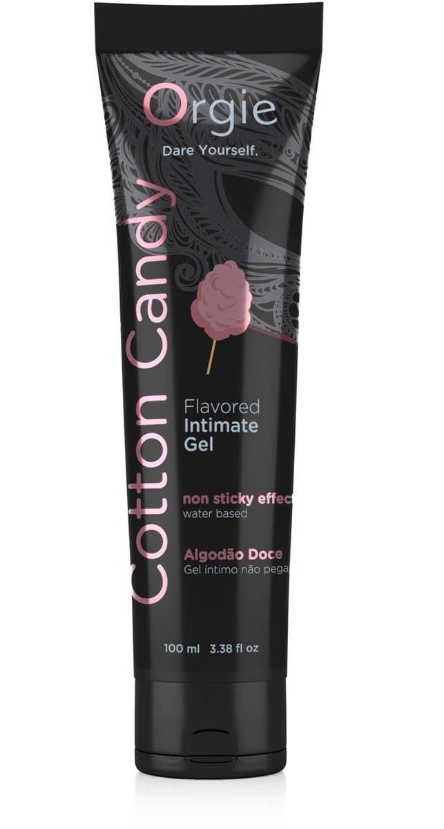Orgie - Lube Tube Intieme Gel met Smaak Suikerspin 100 ml — afbeelding 1