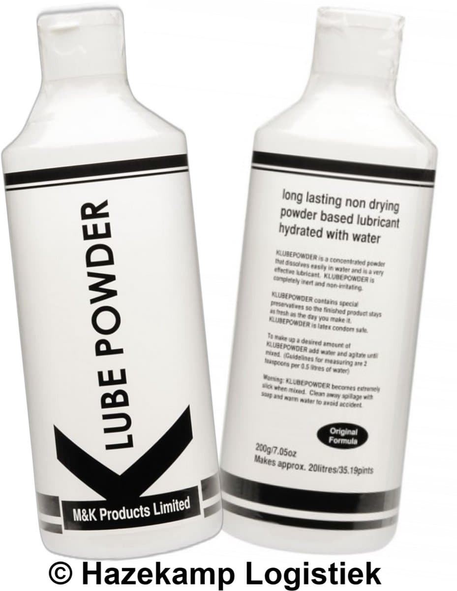 K Lube Poeder voor 20 liter glijmiddel — afbeelding 1
