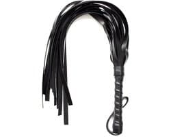 New Age Devi - Erotische Zweep - BDSM - Seks zweep - Bondage - Sm zweepje - Leer - Zwart