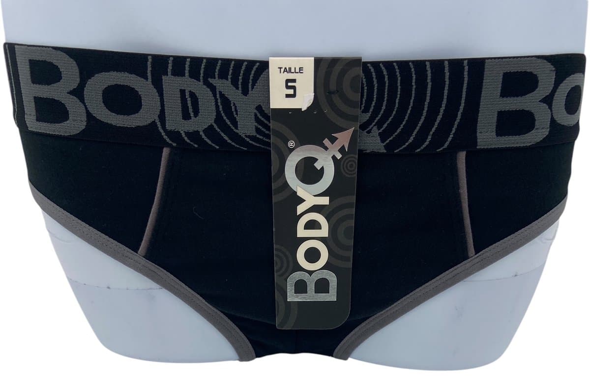 BodyQ Sexy Heren Jockstrap – Zwart Grijs – Erotische Herenlingerie – Maat M — afbeelding 1