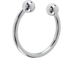 Banoch | Glansring Betty Ø 28 mm | metalen eikelring | hoefijzer cockring | penisring