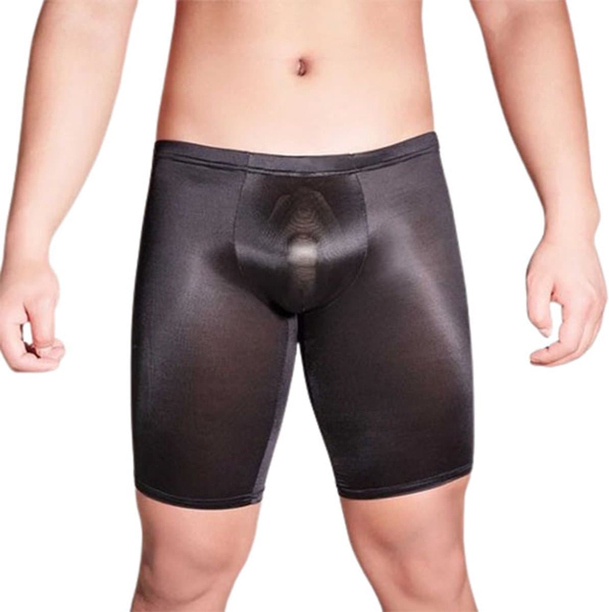 Erotische transparante heren short - Korte broek - Stretch - One size - Sexy heren lingerie - Uitdagende look - Goede kwaliteit — afbeelding 1