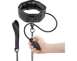 Opblaasbare collar van Vegan Leer