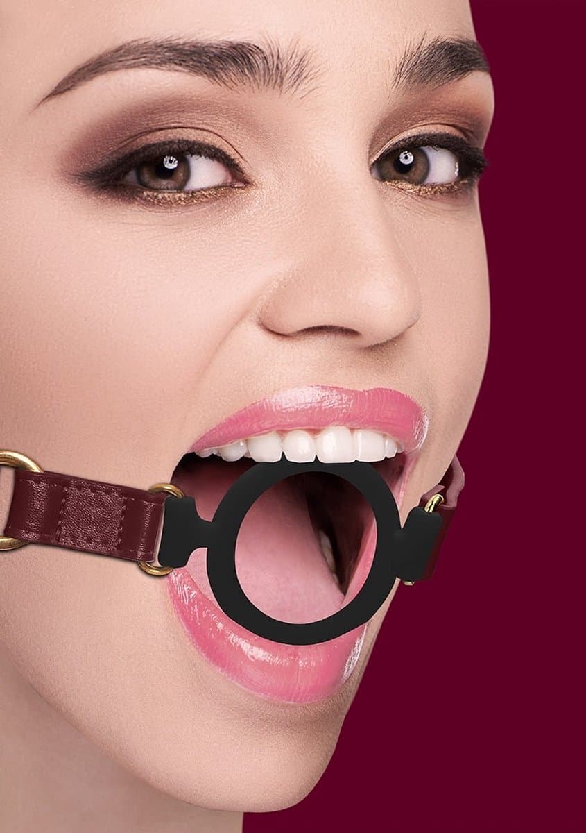 Siliconen Open Ring Gag — afbeelding 1