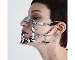Punk Mechanisch Masker - Unisex - Metalen Masker voor Feest/Gala - Accessoires - Halloween Cadeau - Masker