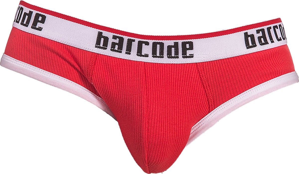 Barcode Berlin Maxime Backless Brief Red - MAAT S - Erotisch Heren Ondergoed - Slip voor Man - Sexy mannen Slip — afbeelding 1
