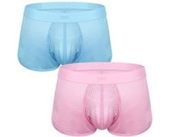 SUKREW Net Shorts Multipack 1x Breeze Blue + 1x Summer Pink - MAAT XL