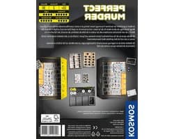 Spannend Duel Spel - Raadspel - Logica Puzzelen - Twee Rollen - 9 Verdachten - Wit