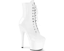 Pleaser Enkellaars -44 Shoes- ADORE-1020 Wit