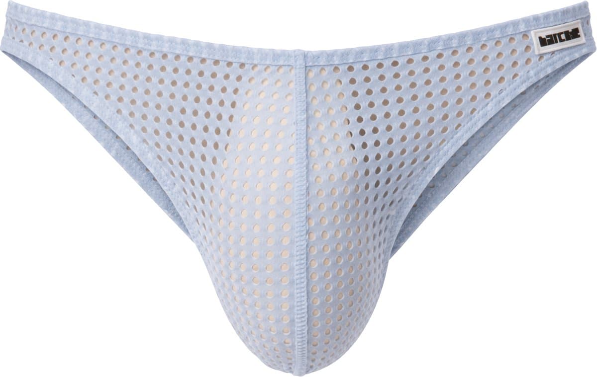 Barcode Berlin Reigi Brief Bluebeige - MAAT S - Erotisch Heren Ondergoed - Slip voor Man - Sexy mannen Slip — afbeelding 1