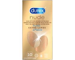 Durex Condooms Nude XL 10st - 5 Stuks - Voordeelverpakking