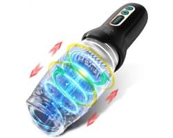SBY Gawk Gawk 4000 - Automatische Blowjob Simulator - Vibrerende Masturbator Voor Mannen - Elektrisch - Oplaadbaar - Waterdicht - Sex Toys - Penis Stimulator - Kunstvagina - Penis vibrator - eikel