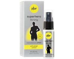 Pjur - Superhero Strong - Stimulating Spray for Men - 0.7 fl oz / 20 ml