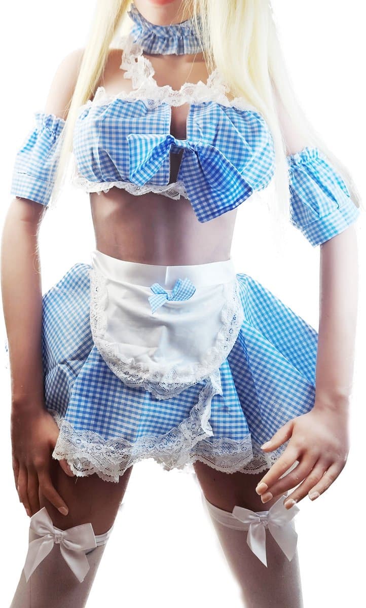 BamBella ® Sexy erotische made uniform - Maat One size - Rollenspel kleding outfit dames — afbeelding 1