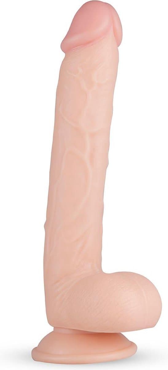 Real Fantasy - Elvin - Realistische Dildo met Zuignap - 27,5 cm - Dildo - Dildo's - Sex Toys voor Vrouwen en Mannen - Dildo Mannen Anaal - Beige — afbeelding 1