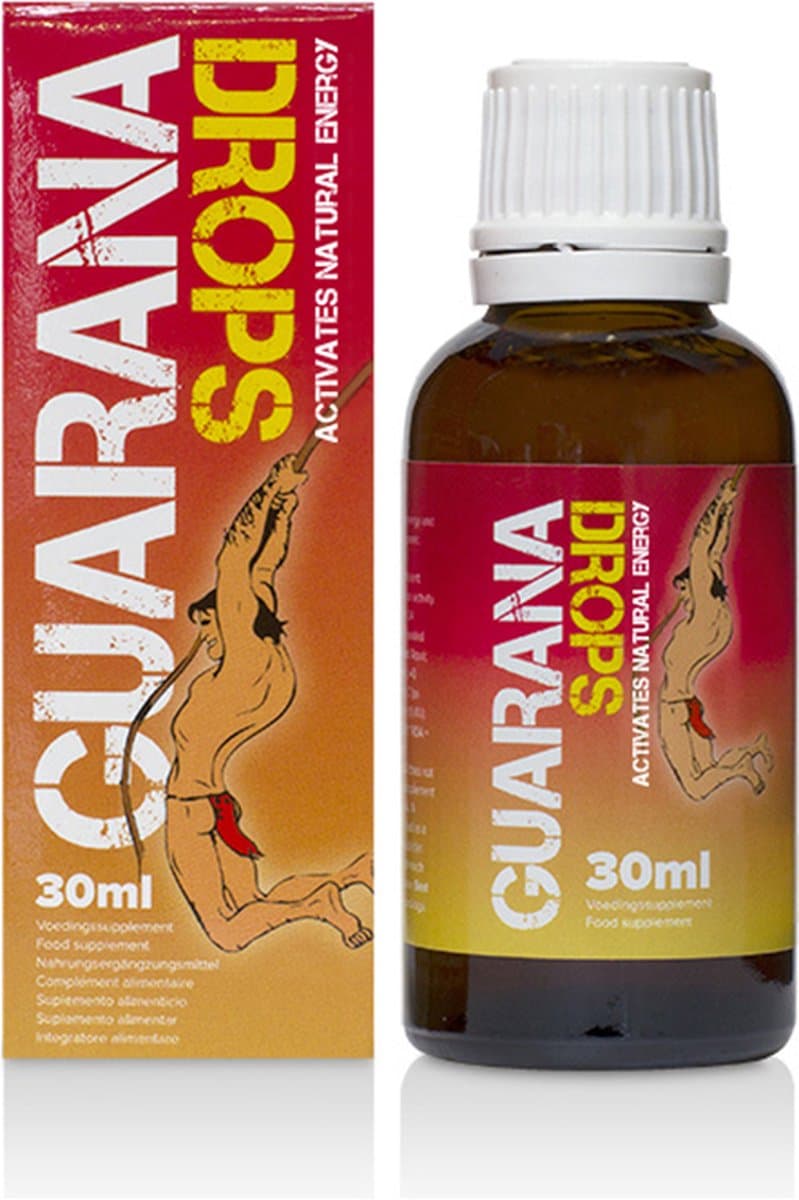 Cobeco Guarana Drops - 30 ml - Middel — afbeelding 1
