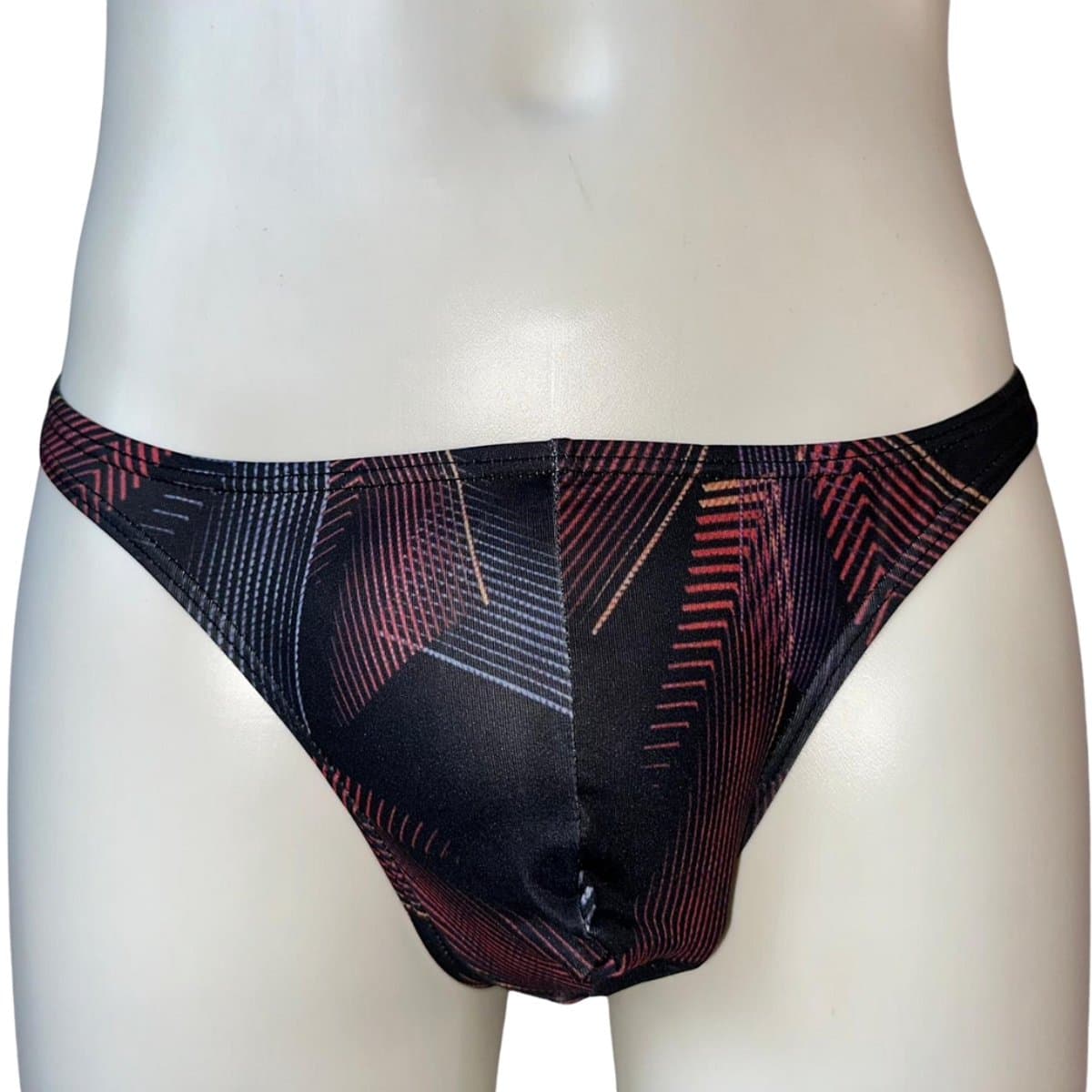 LekkerStout Slim Fit String - Rood - Sexy Herenondergoed | L | | ( LS114 ) — afbeelding 1