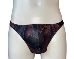LekkerStout Slim Fit String - Rood - Sexy Herenondergoed | L | | ( LS114 )