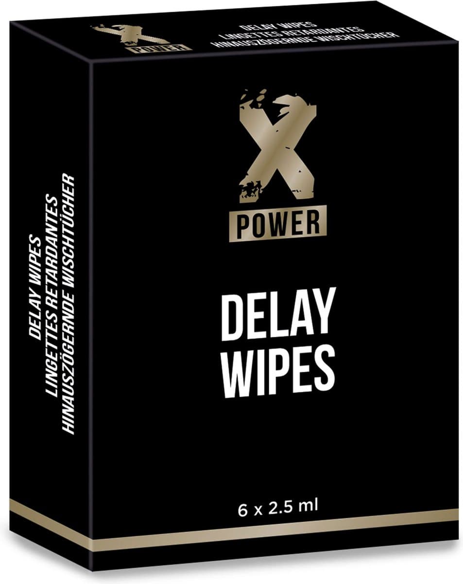 Labophyto - Delay Wipes 6pcs - Stimulating products Delay Naturel — afbeelding 1