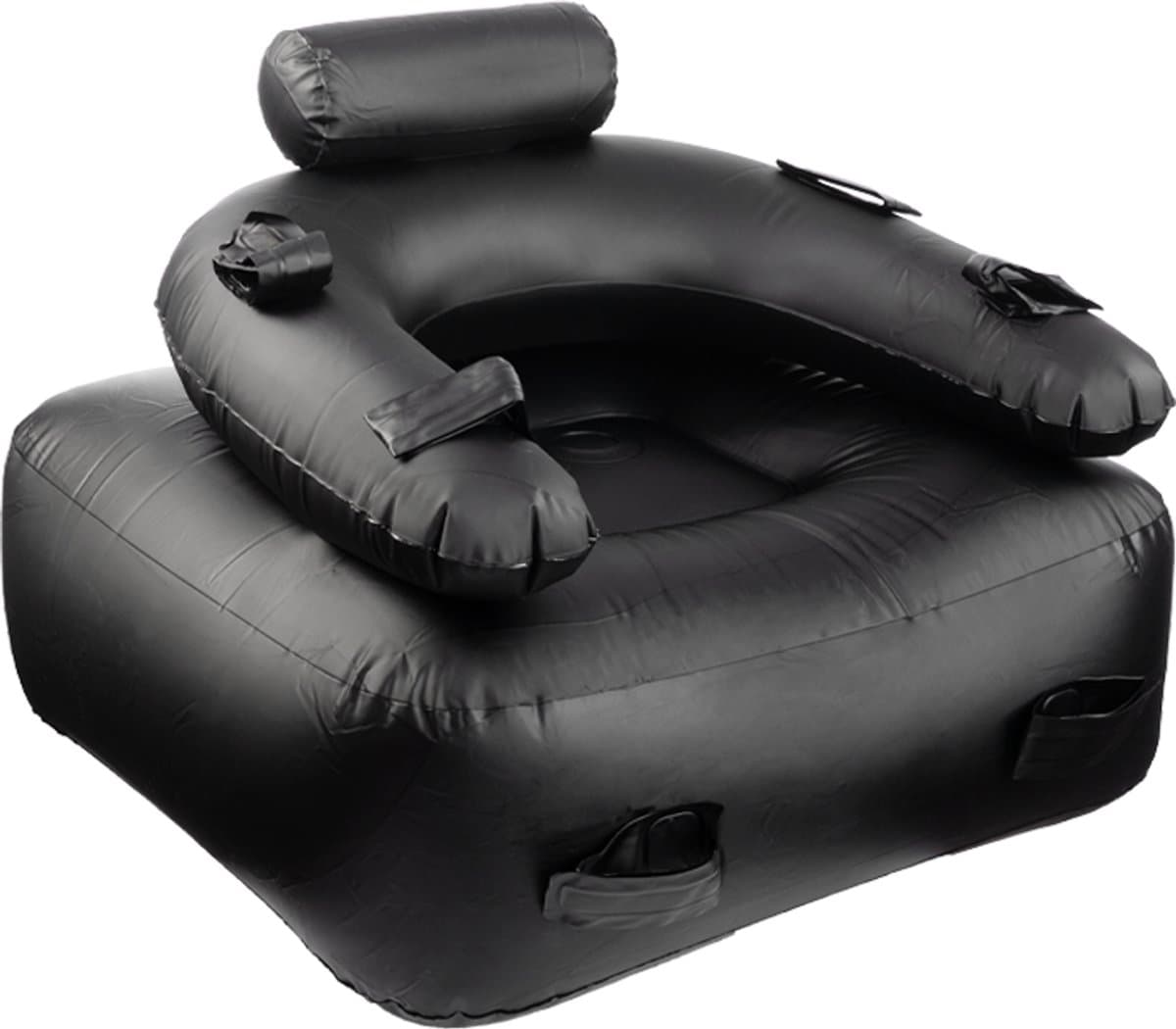 Opblaasbare BDSM Sofa - Total Domination - Zwart — afbeelding 1