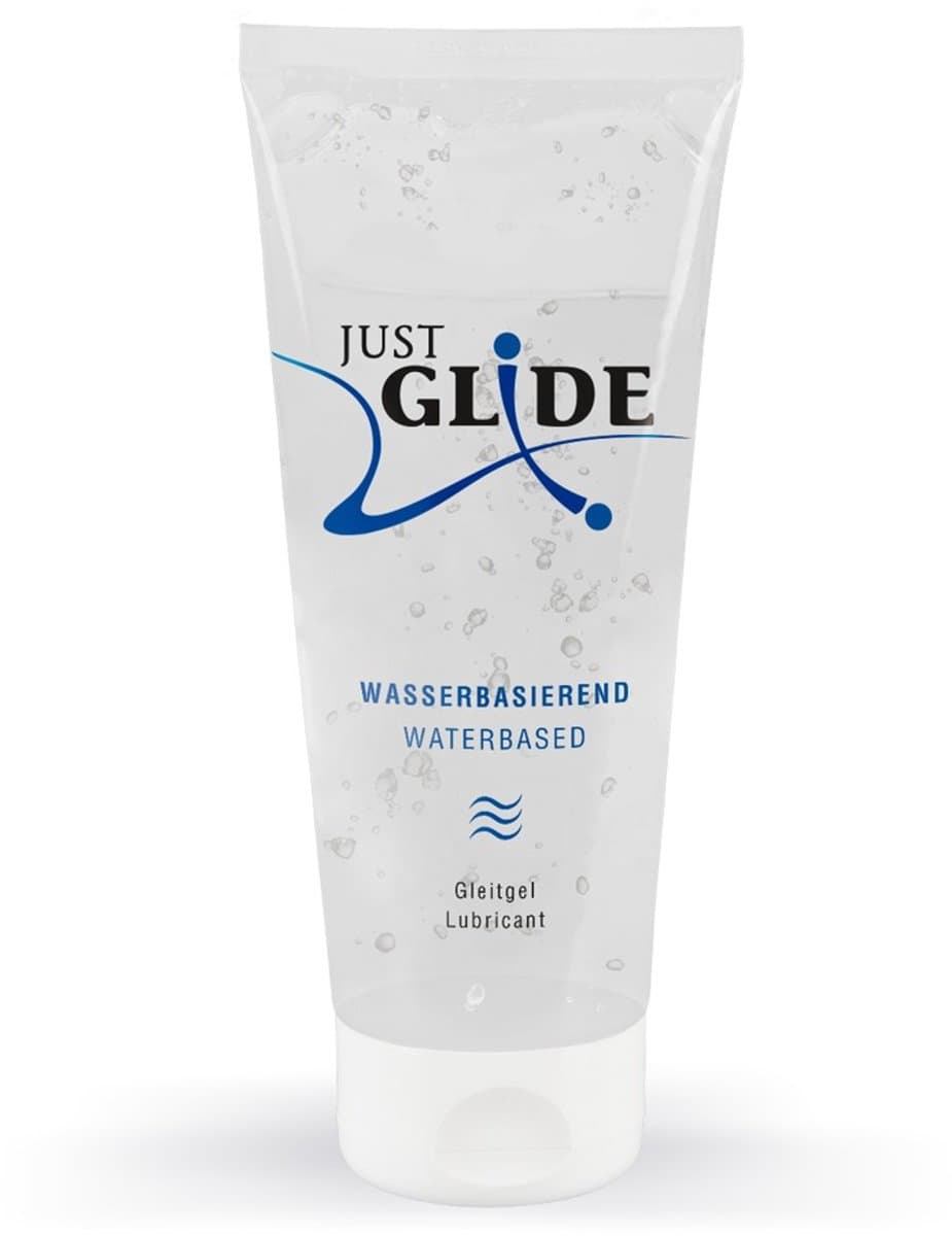 Just Glide Op Waterbasis Glijmiddel - 200 ml — afbeelding 1