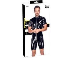 Men's Short Vinyl Playsuit L