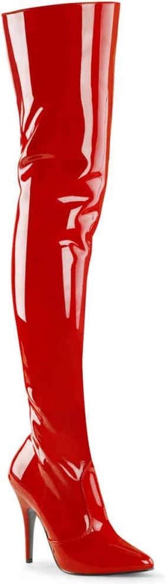 EU 39 = US 9 | SEDUCE-3010 | 5 Classic Plain Thigh Boot — afbeelding 1