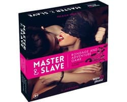 Tease & Please Master & Slave Bondage - Roze - Erotisch Bordspel