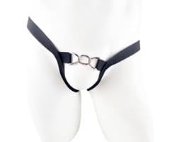 BamBella ® - String bondage - maat Onesize S M L - zwart Sexy erotische heren onderbroek mannen