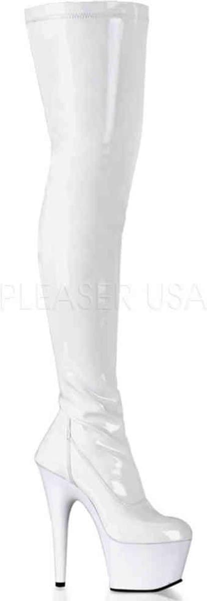 EU 42,5 = US 12 | ADORE-3000 | 7 Heel, 2 3/4 PF Stretch Thigh Boot, Side Zip — afbeelding 1