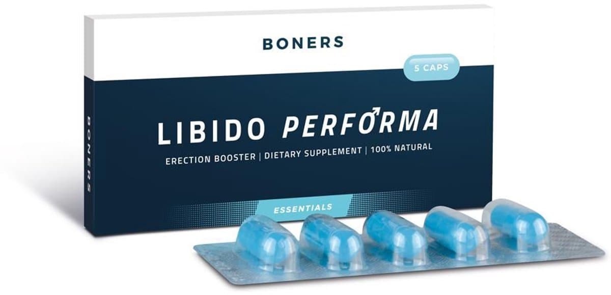 Boners - Libido Performa Erectiepillen - 5 stuks — afbeelding 1