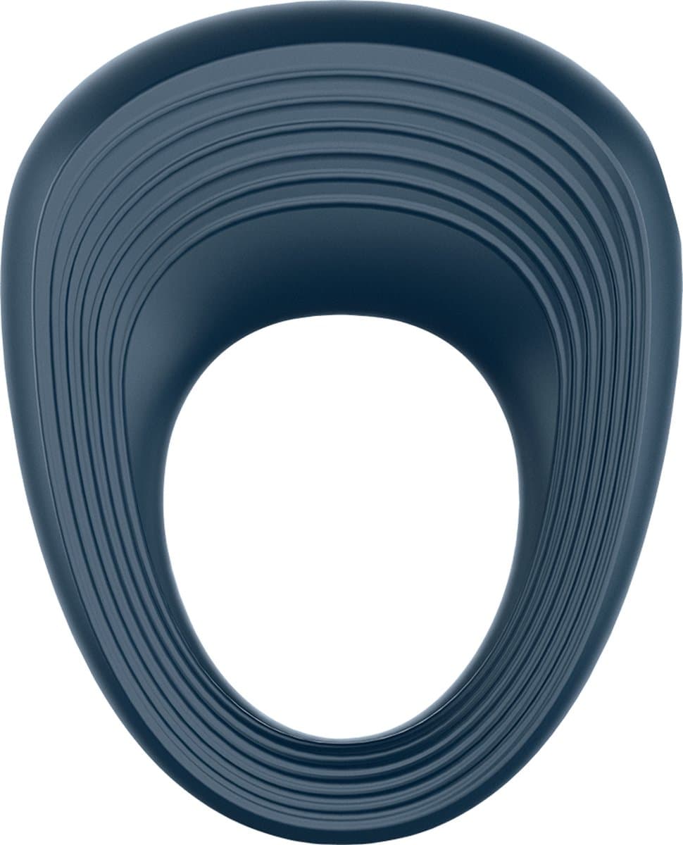 EIS, Satisfyer penisring "Vibro-Ring", oplaadbaar, gemaakt van siliconen, waterdicht — afbeelding 1