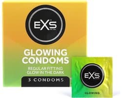EXS Glow in the Dark - lichtgevende condooms 3 stuks