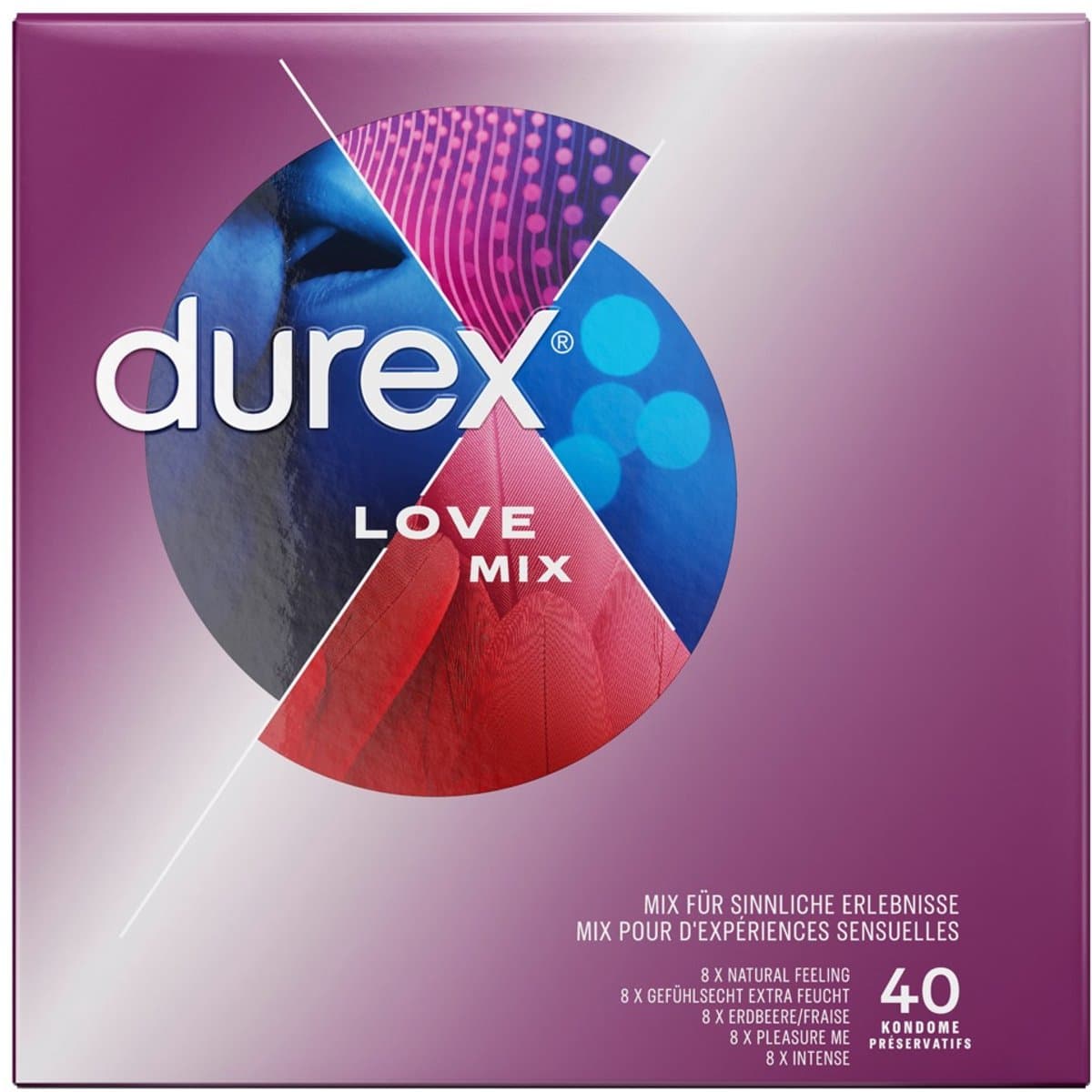 Durex Love Mix - 40 Condooms — afbeelding 1
