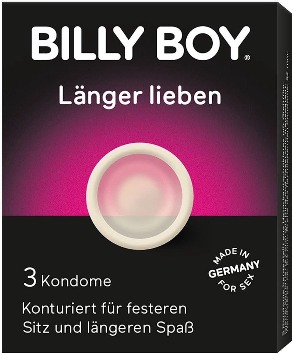 Billy Boy - Länger Lieben - 3 Condooms — afbeelding 1