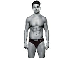 Envy - Bad Boy Thong - Heren sexy ondergoed - String voor mannen - Zwart, maat S/M