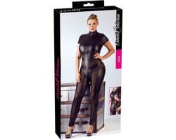 Plus Size Jumpsuit met Opstaande Kraag