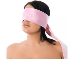 CHPN - Blinddoek - Bondage doek - Bondage lint - Roze - 150/10CM - Polyester - Universeel - BDSM - Erotisch lint - Cadeau - Erotiek