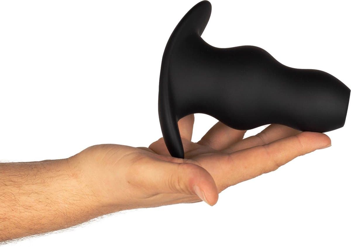 BUTTR - Foxhole Holle Buttplug - Anale Sex Toys voor Anale Stimulatie - Holle Anaal Plug Perfect voor Stimulatie van Binnenuit en Aanbrengen van Glijmiddel - Zwart — afbeelding 1