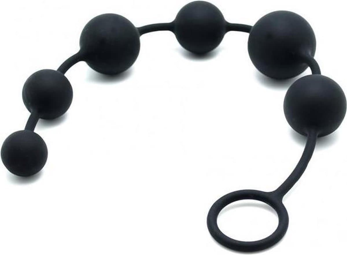 Rimba - Anaalkogels - Siliconen - 40 cm lang — afbeelding 1