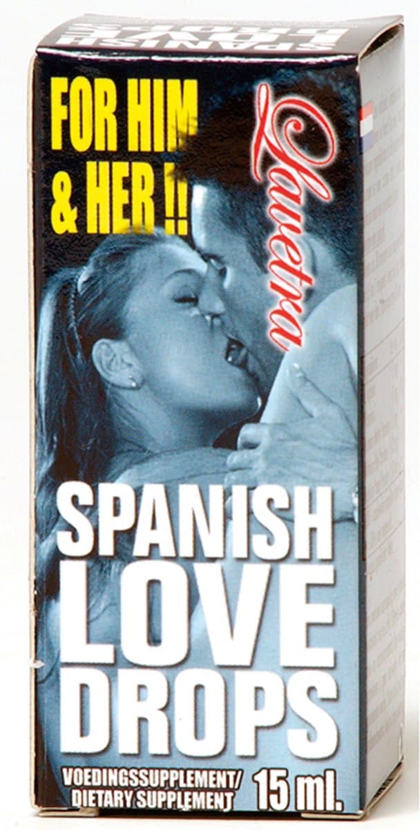 Cobeco Spanish Love Drops Lavetra - 15 ml - Lustopwekkend Middel — afbeelding 1