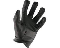 Mister B - Leren Politie Handschoenen - Zwart S